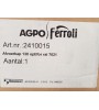 Afvoerkap 130 Agpo Ferroli Optifor Ral 7021 art.nr: 2410015